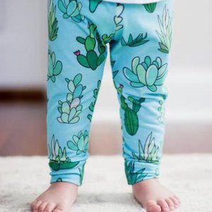 Cactus succulent handmade leggings made in usa